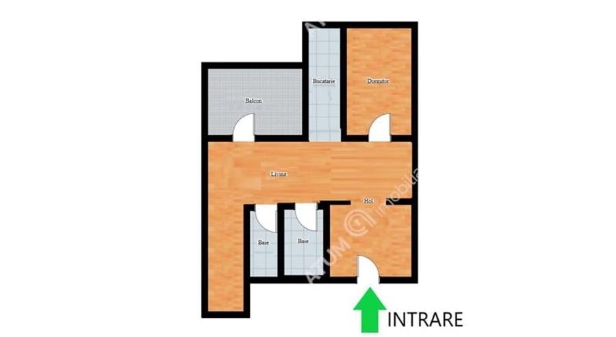 Apartament modern 2 camere balcon si parcare zona Lazaret Sibiu - 9