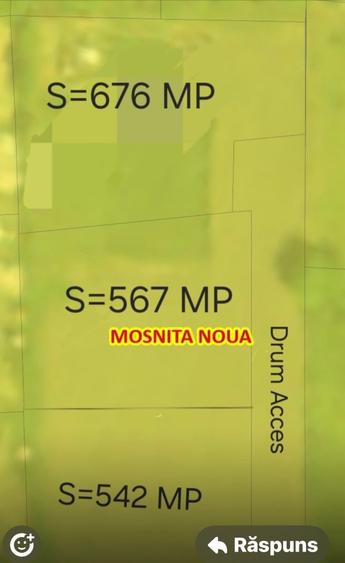 Vand teren Mosnita Serena 100 euro/mp - 1