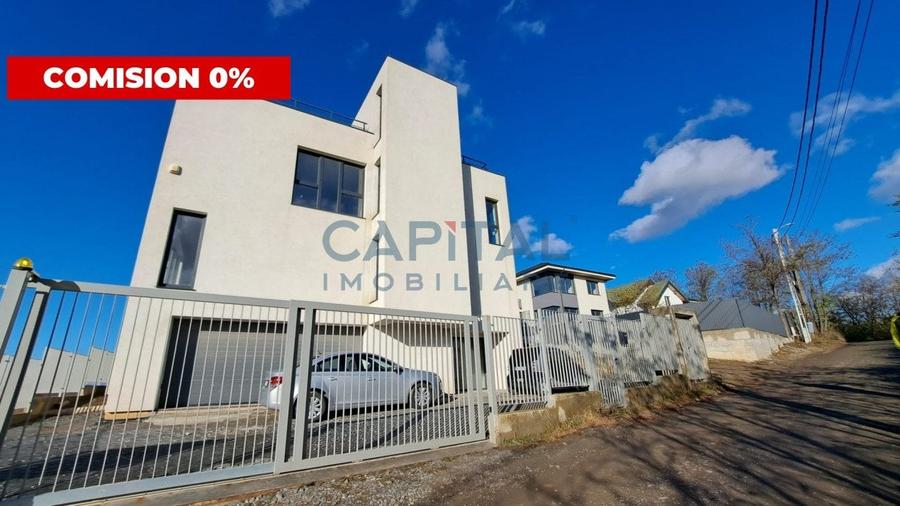 Casa remarcabila, 297 mpu, terasa pe acoperis, garaj, panorama - 1