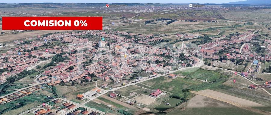 Teren intravilan cu suprafata de 2092 mp de vanzare in Cristian Sibiu