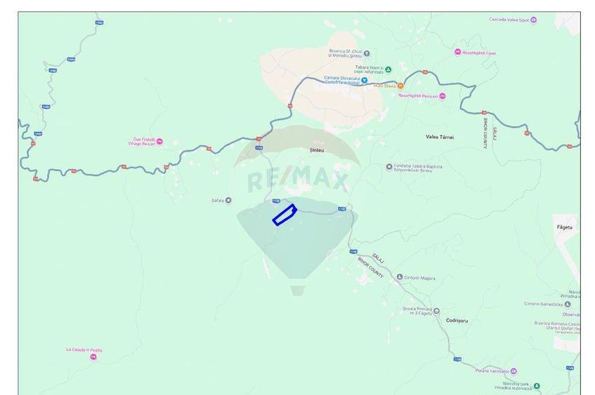 Teren de Vanzare, 7.4 Ha, dezvoltare turistica, ?inteu - 2