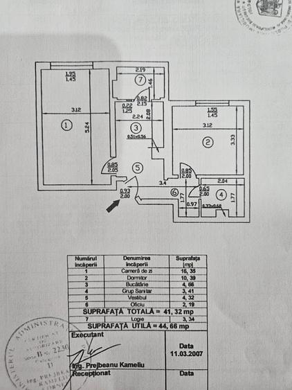 Camil Ressu - la metrou Nicolae Grigorescu, 2 camere decomandat, reabilitat - 8