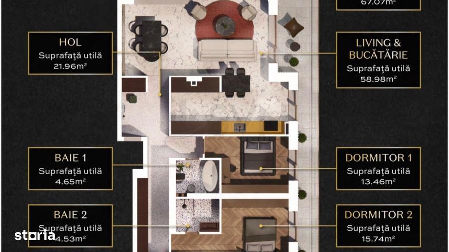 Duplex Premium 4 camere Pipera - 3