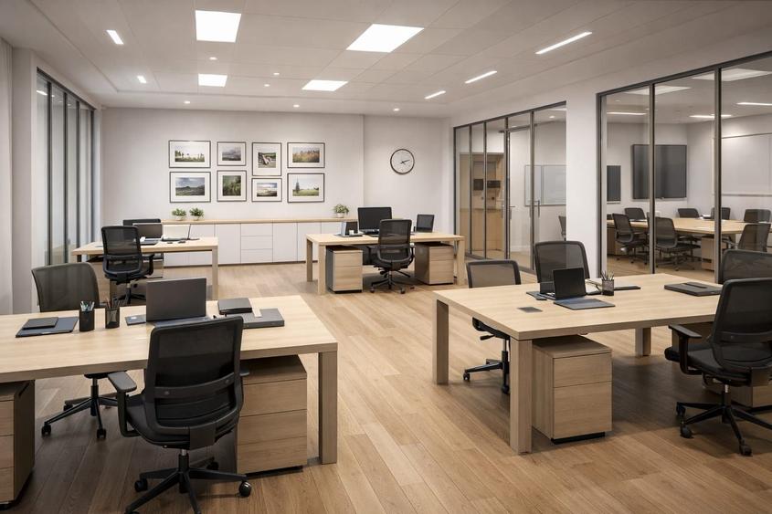 Spatiu birouri, 150mp, terasa, 2 parcari, zona Leroy Merlin - 11