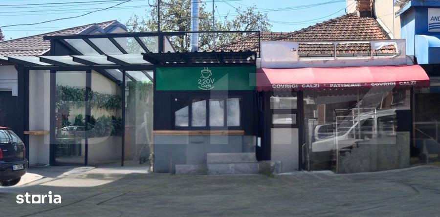 Proprietate mixta cu 2 spatii comerciale si casa locuibila zona c - 1