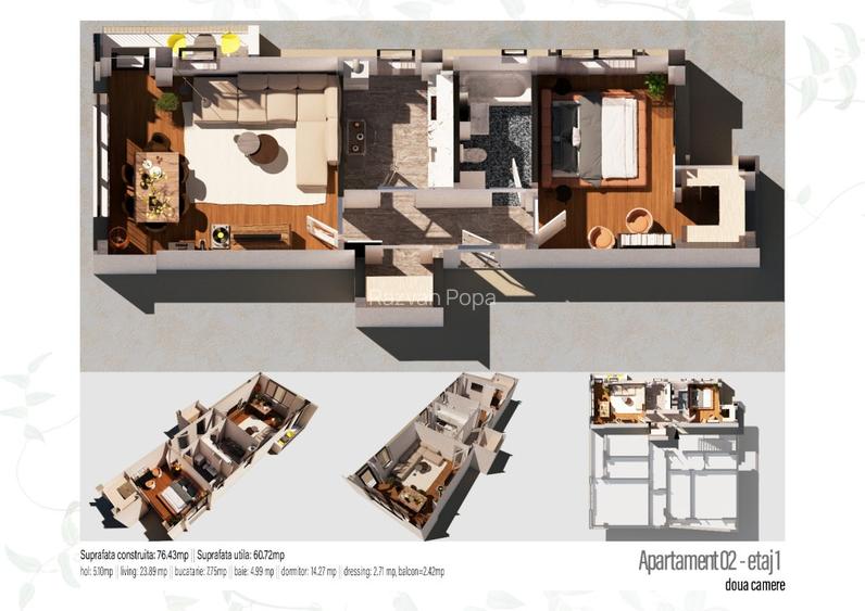 KAMSAS | 2 CAMERE DECOMANDAT | OFERTA | TVA INCLUS |