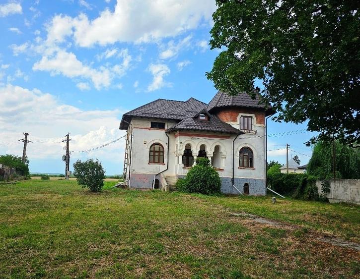 Judetul Prahova, in Poienarii Burchii, conac neoromanesc si teren 2.800 mp - 1