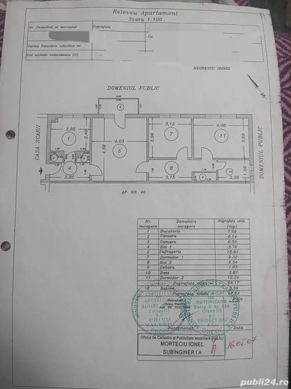 Apartament 3 camere semidecomandat, Micro 3 - 2