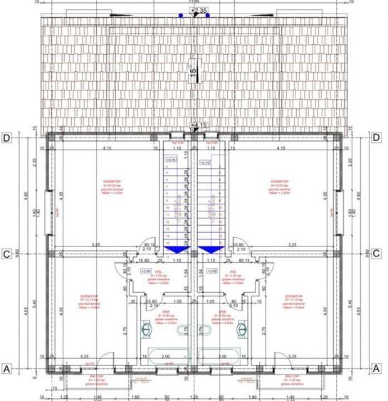 Parcela teren cu utilitati - Proiect + AC duplex - Comision 0% - 3