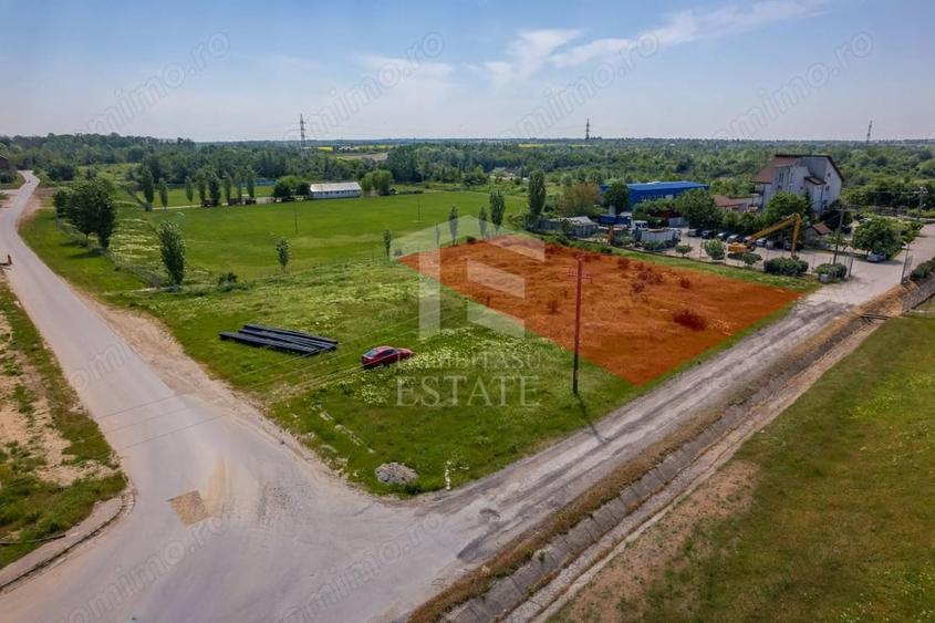 Teren de 2500 mp, în Cornetu