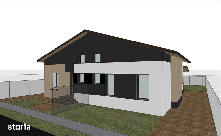 Casă cu 3 camere cu Teren 300 Mp în Săcălaz