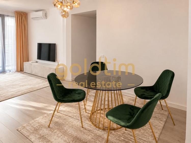 Apartament cu 2 camere semidecomandat, mobilat în Herăstrău