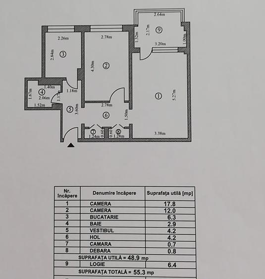 Titan, apartament 2 camere, renovare completa, 1 min. parc, decomandat - 7