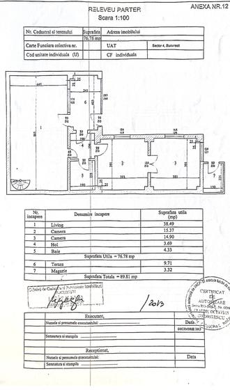P+M Brancoveanu,aproape de metrou si parc,pretabil spatiu birouri/locuinta,5 cam - 20
