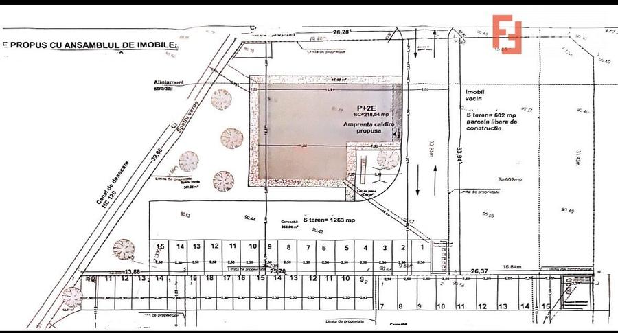 COMISION 0% Parcela Bloc cu AC de 9 apartamente cu toate utilitatile - Mosnita - 5