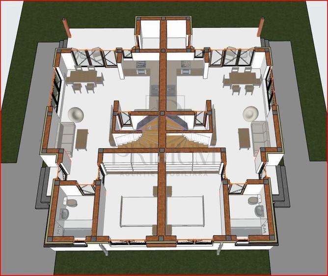 GIROC - 5 Camere - 3 Bai - 113 MP UTILI - Finisaje la alegere - 1