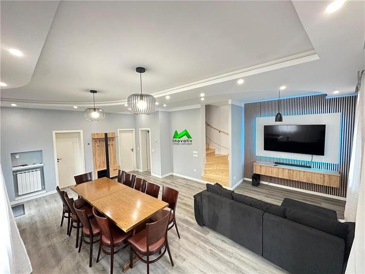 Casa LUX de inchiriat 5 camere Sibiu Sebesu de Sus - 2