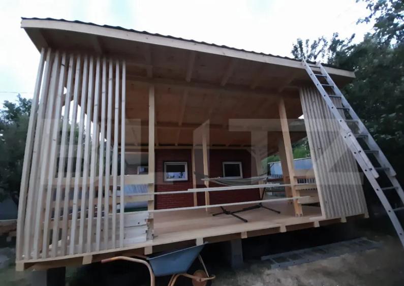 Teren + cabana pe piloi, 661 mp, zona Almasu Sec - 1