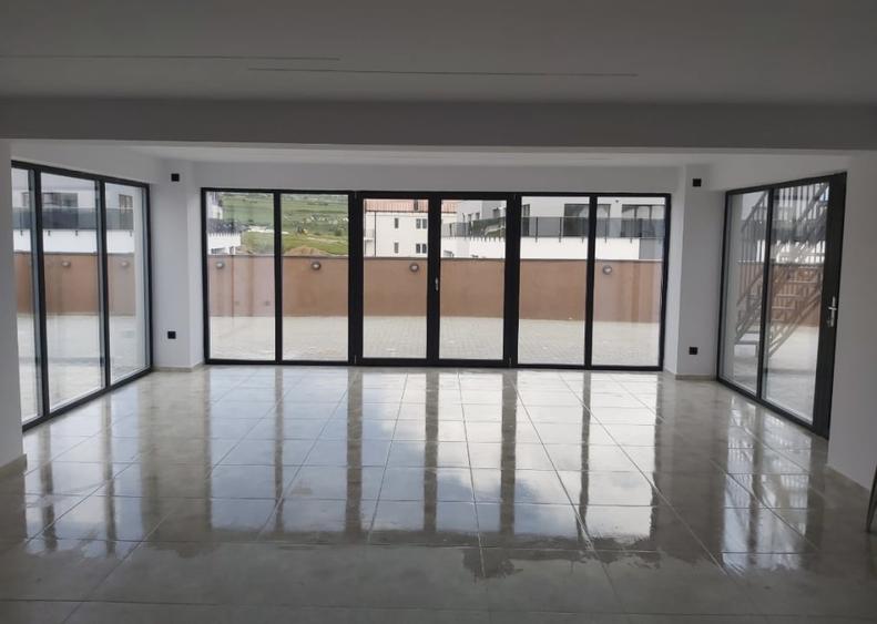 Penthouse , 4 camere, 200 mp utili, 400 mp terasele , zona Baciu - 1