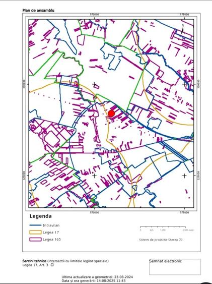 Vand 5000 mp intravilan la 800 m de intersectia AUTOSTRAZILOR A0 si A1 - 3