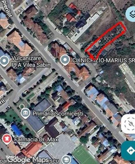 Proprietar vand teren intravilan in orasul Scornicesti judetul Olt - 1
