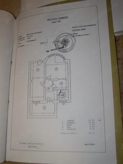 Baneasa, Garlei - Regina Maria, Vand sau Schimb casa d+p+e+m 200 mp+175 mp teren - 6