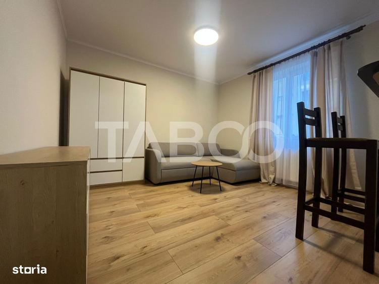 Garsoniera de inchiriat decomandata 26 mp zona Turnisor Sibiu. - 1