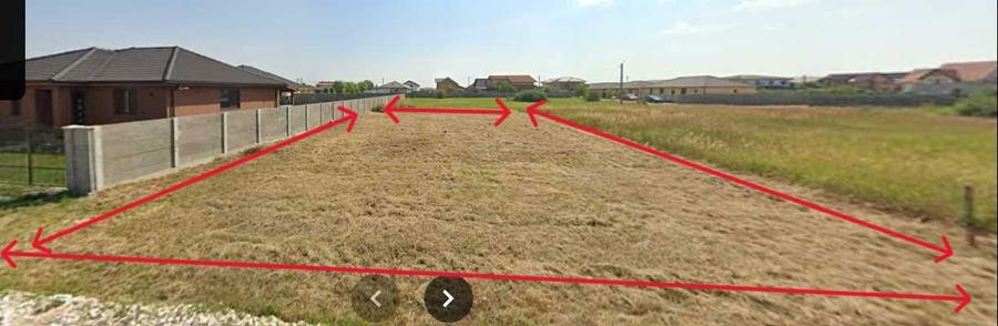 Teren intravilan de vanzare 629 mp, front stradal 18 m - 4