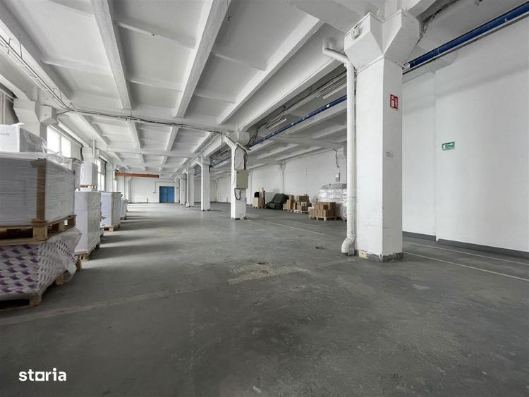 Hala industriala de inchiriat 614mp acces facil Piata 1 Mai. - 8