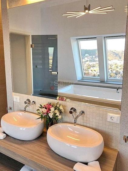 Priveliste Panoramica Spre Oras Si Masivul Tampa - 13