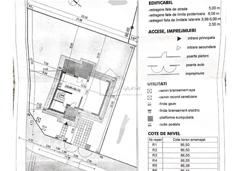 Vila Pipera I Cartier HENRI COANDA I Intabulata utilitati I COM 0% - 5