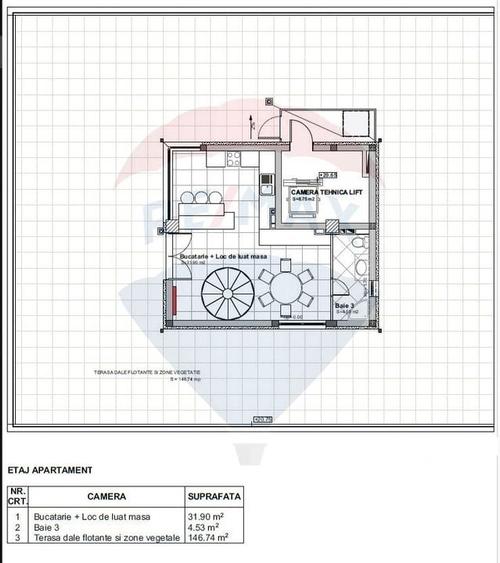 Apartament cu 3 camere de închiriat în zona Buna Ziua - 10