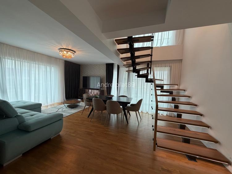 Apartament tip duplex în bloc nou boutique lângă Herăstrău,totul nou