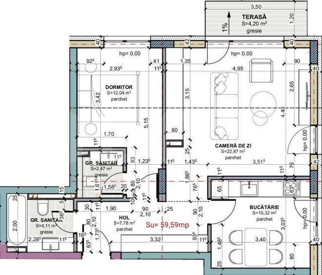 Apartament 3 camere, 2 bai, 2 balcoane, 0 comision, TERRA Oasului - 1