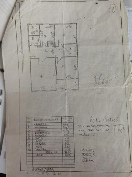 Apartament 3 camere 13 Septembrie - 9