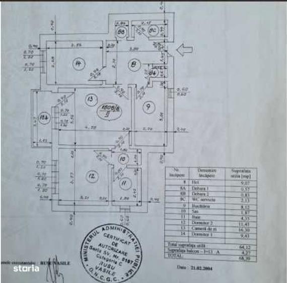 Vand apartament cu 3 camere, 2 bai cu suprafata 70mp in Gura Humorului - 6