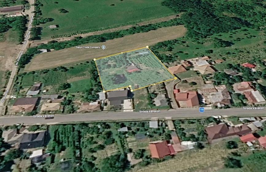 Teren de 2653 mp, în Central