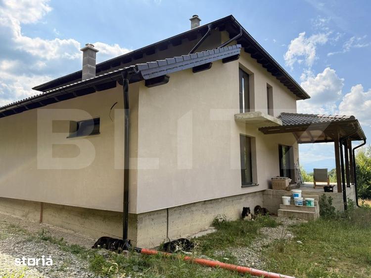 Casă cu 4 camere cu Teren 4150 Mp în Cheile Râșnoavei