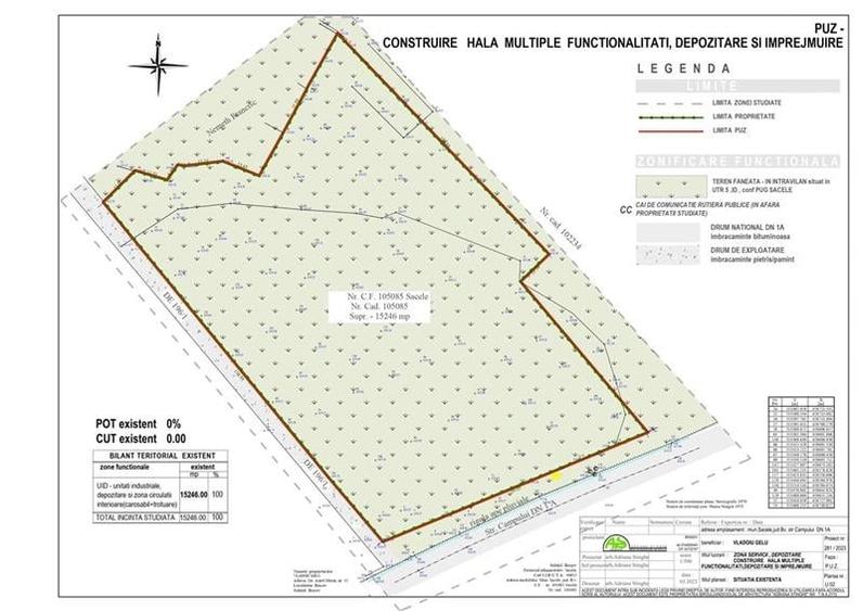 Teren Industrial, Centura Sacele, PUZ - 6