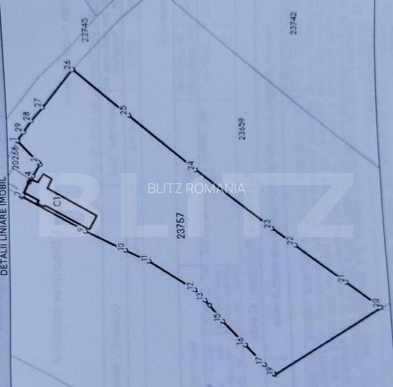 Casa individuala cu crama, teren 6700mp, Plopu