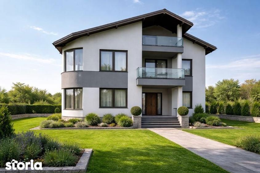 Casa Corbeanca, Petresti, 300 mp utili, 500 mp teren - la gri - 1