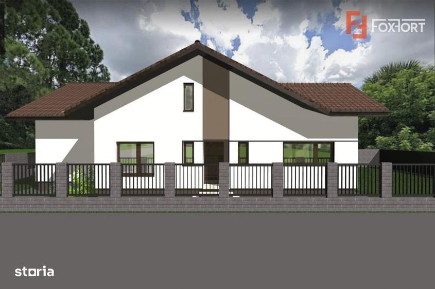 Teren intravilan pretabil constructii, autorizatie + fundatie, Giarmat - 7