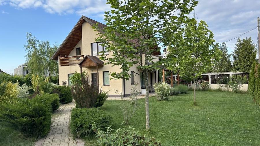 Casa 3 dormitoare + birou, 150 mp, curte 750 mp, Petresti Corbeanca, mobilata, incalzire pardoseala - 4