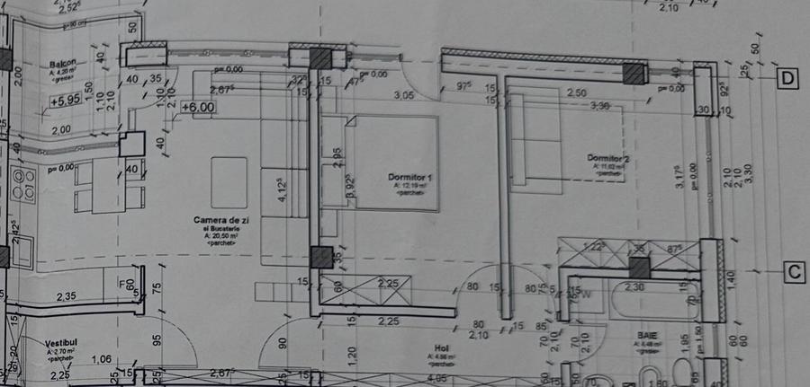 Apartament cu 3 camere decomandat, mobilat în Braytim