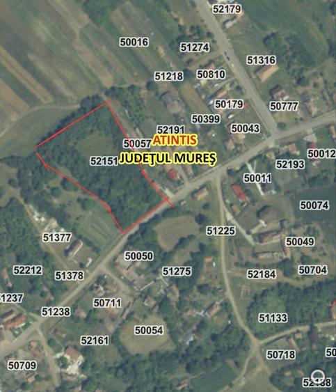Teren Intravilan 7200mp -sat Botez ,judet Mures - 2