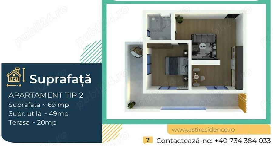 Apartamente 2 Camere+Terasa! La 100m de plaja-Direct de la Dezvoltator - 9