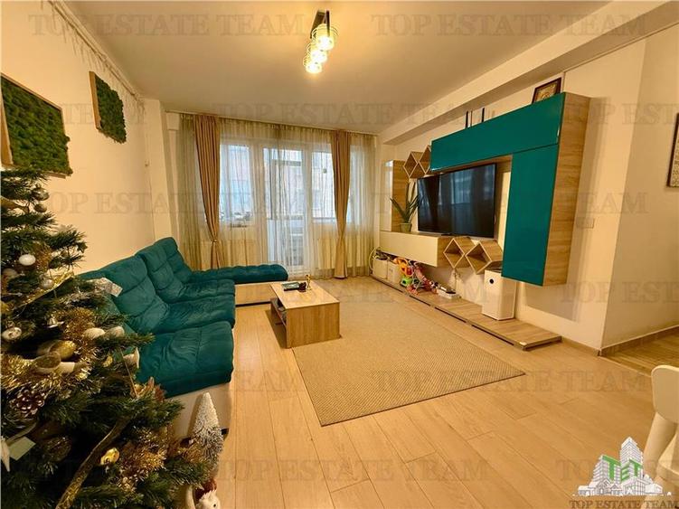 Apartament 3 camere mobilat modern | suprafata totala 78mp - 1