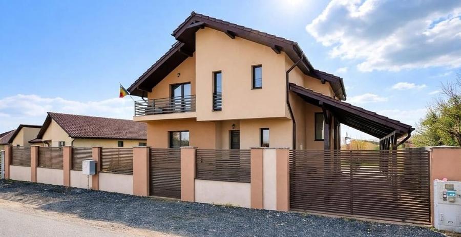 🏡 Proprietar – casă modernă P+M în Șag, teren 671 mp, mobilată și utilată - 1