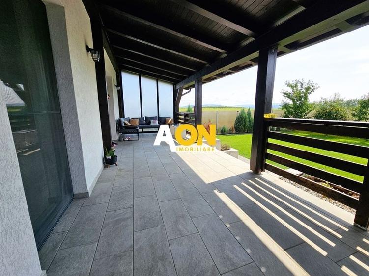 Casă modernă S+P+M, 5 camere, 423 mp teren, cartier Orizont, Micești - 9