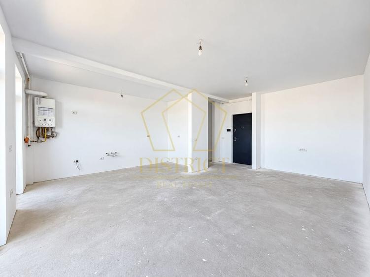 Apartament cu 2 camere semidecomandat în Giroc